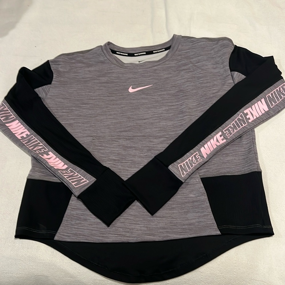 Nike blk/ gray Dri-fit top